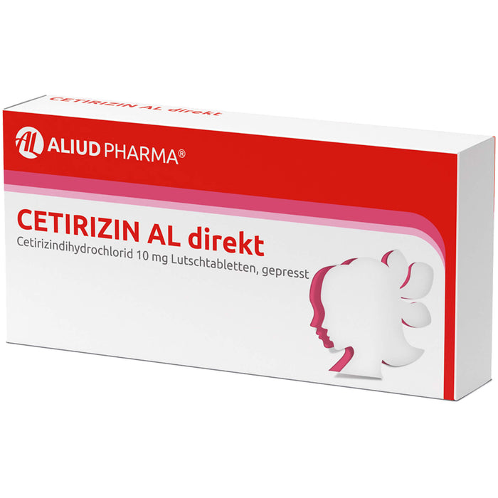 Cetirizin AL direkt 10 mg Lutschtabletten bei Allergien, 7 St. Tabletten