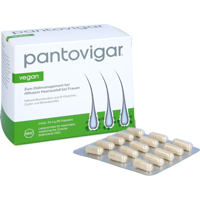 Pantovigar vegan, 90 pc Capsules