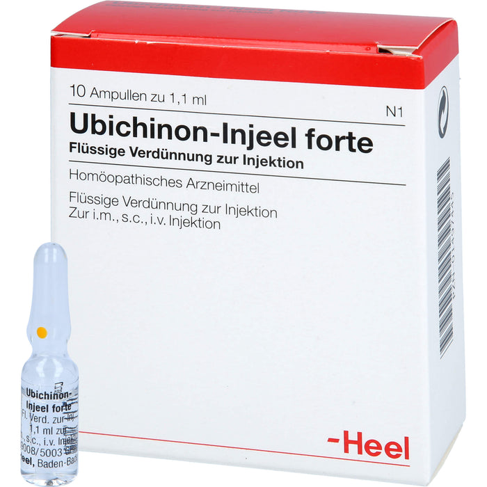 Ubichinon-Injeel forte Inj.-Lsg., 10 St AMP