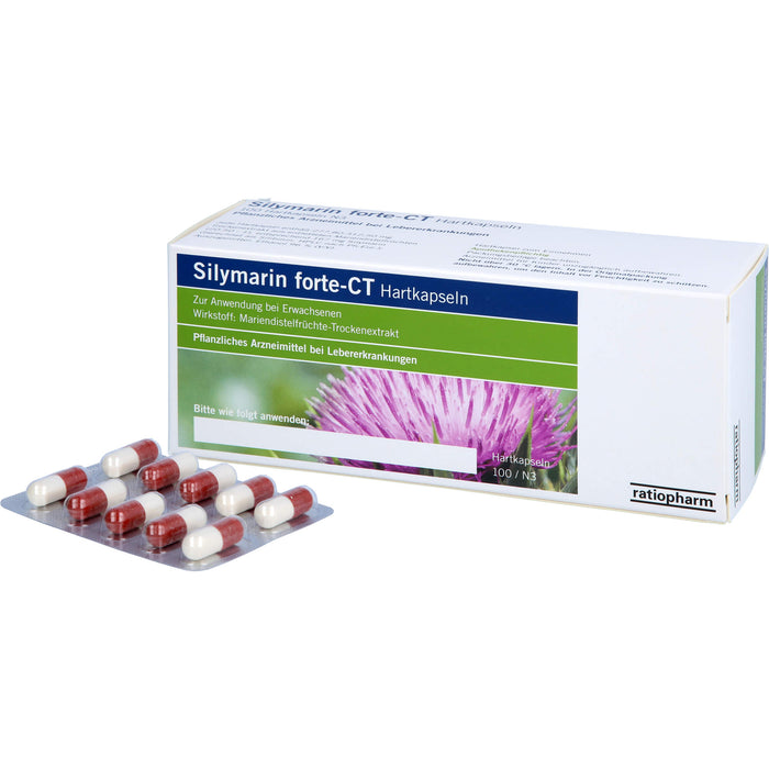 Silymarin forte-CT Hartkapseln, 100 pc Capsules