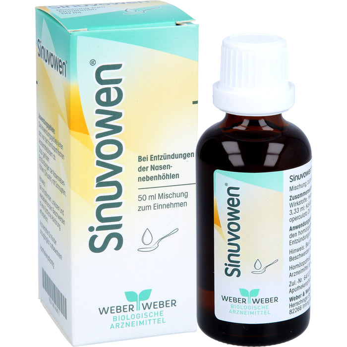 Sinuvowen, Mischung, 50 ml Lösung