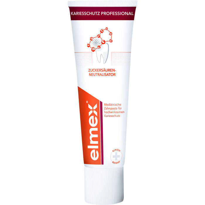 Elmex Kariesschutz Professional medizinische Zahnpasta, 75 ml Dentifrice