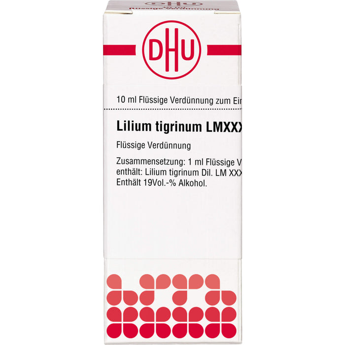 Lilium tigrinum LM XXX Dilution Ind-Fert, 10 ml DIL