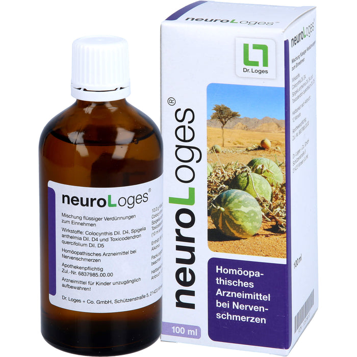 neuroLoges Mischung bei Nervenschmerzen, 100 ml Lösung