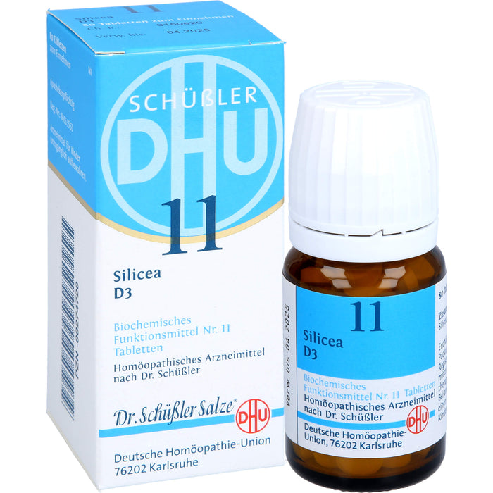 DHU Schüßler-Salz Nr. 11 Silicea D3 Tabletten, 80 St. Tabletten