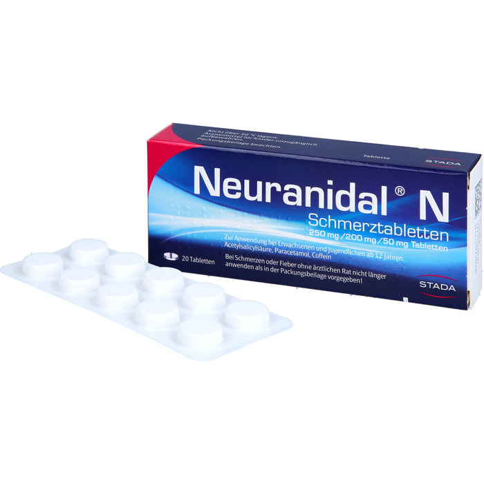 Neuranidal N Schmerztabletten, 20 St. Tabletten