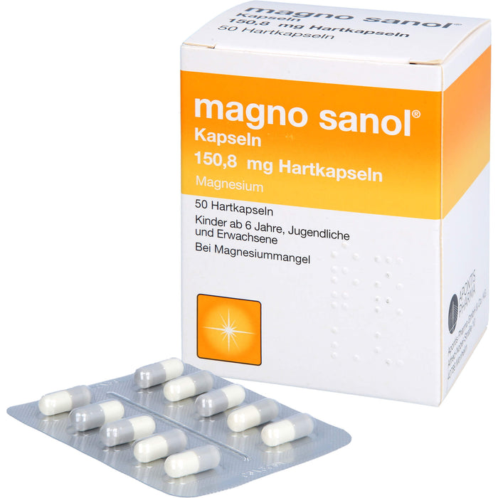 magno sanol Kapseln, 50 pcs. Capsules