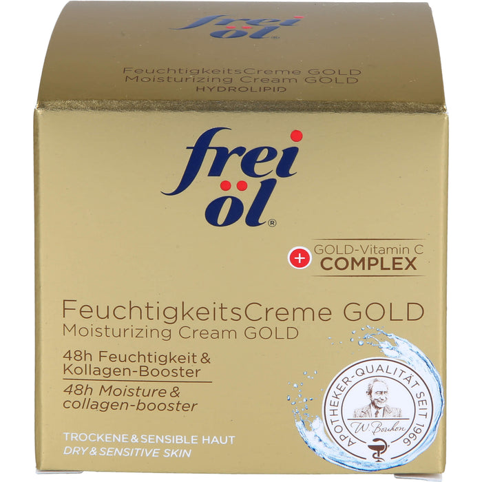 frei öl Hydrolipid FeuchtigkeitsCreme Gold, 50 ml CRE