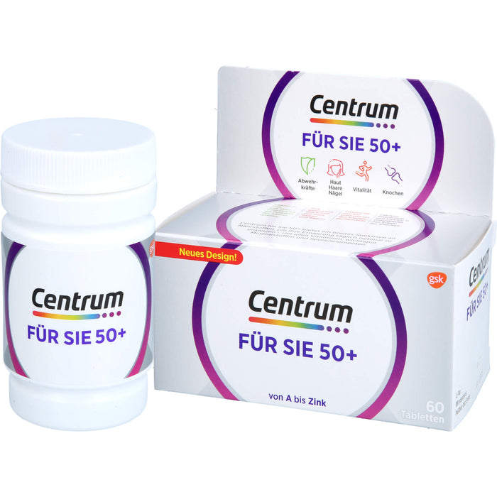 Centrum für Sie 50+ Tabletten, 60 pc Tablettes