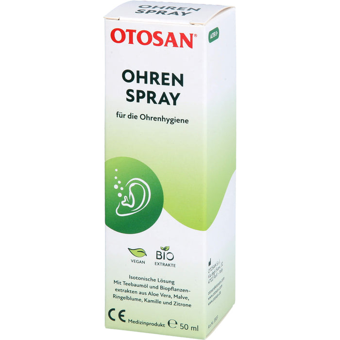 Otosan Ohrenspray für die Ohrenhygiene, 50 ml Solution