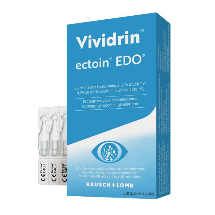 Vividrin ectoin EDO Augentropfen, 10 pcs. Single-dose pipettes