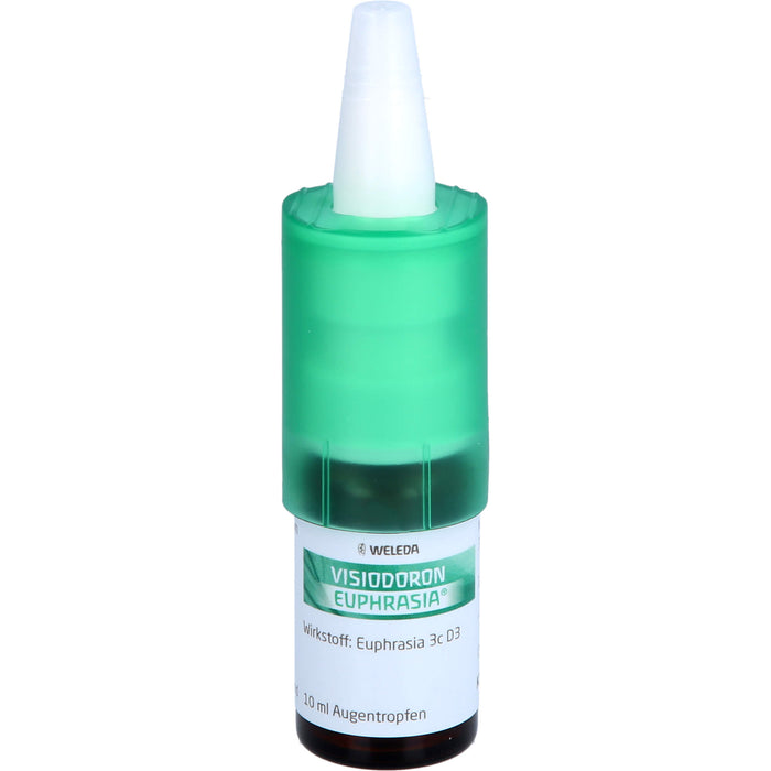 WELEDA Visiodoron Euphrasia Augentropfen bei geröteten, gereizten und tränenden Augen, 10 ml Solution