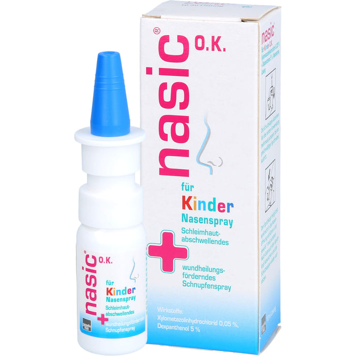 Nasic O.K. für Kinder Nasenspray, 10 ml Solution