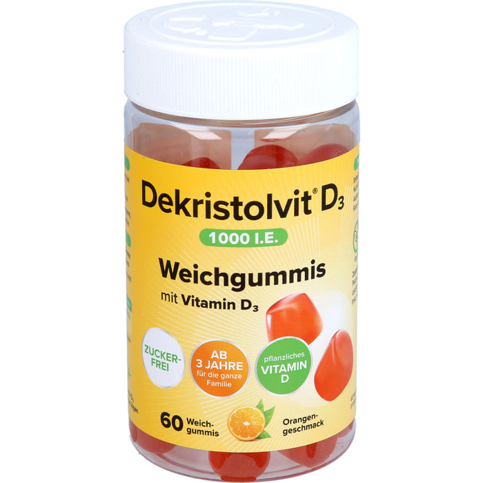 Dekristolvit D3 1000 I.E. Weichgummis, 60 St