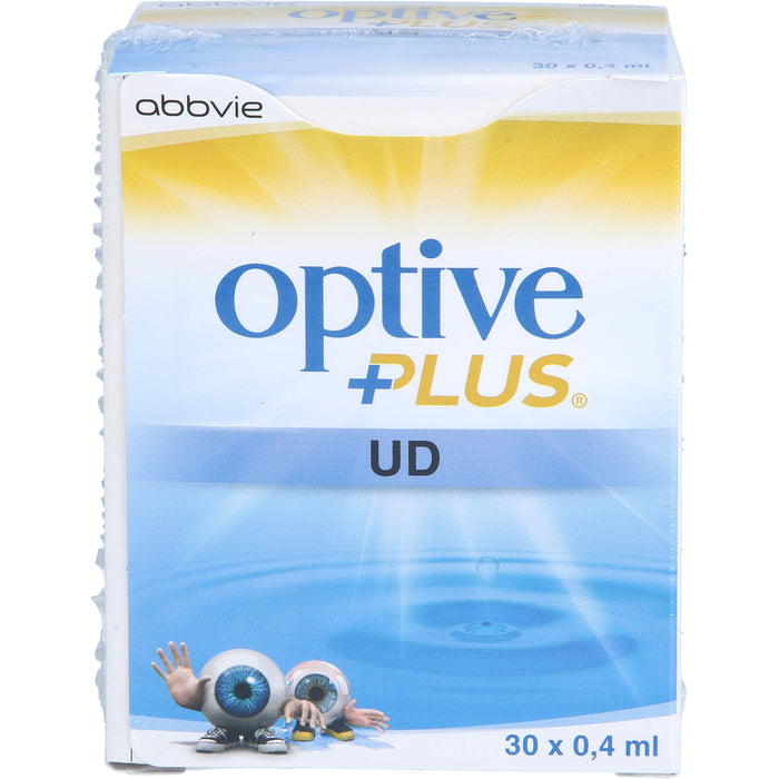 optive plus UD Augentropfen wirksame, benetzende, osmoprotektive Augen-Pflegetropfen, 30 pc Solution