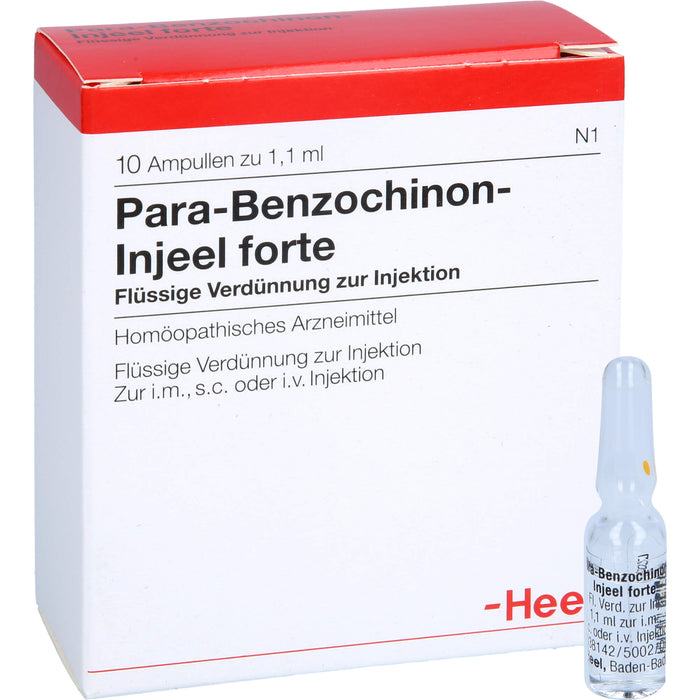 Para-Benzochinon-Injeel forte Inj.-Lsg., 10 pc Ampoules