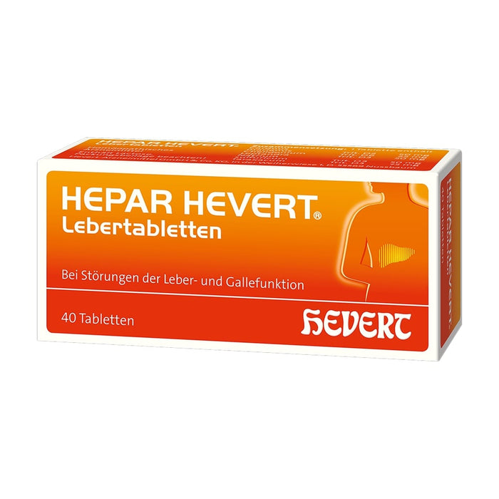 Hepar Hevert Lebertabletten, 40 pcs. Tablets