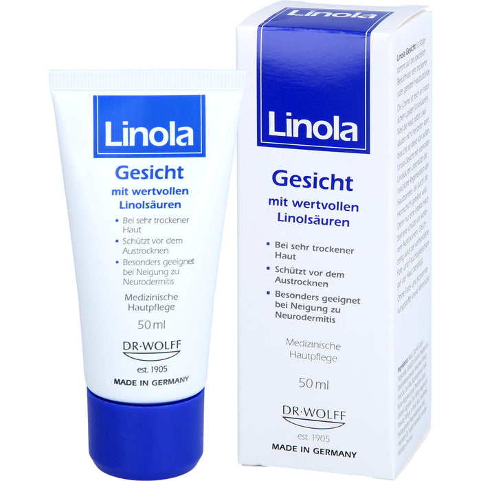 Linola Gesicht Creme, 50 ml Crème