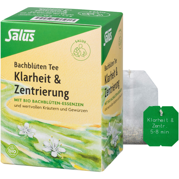 Bachblüten Tee Klarheit & Zentrierung bio Salus, 15 St FBE