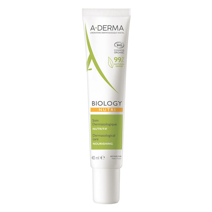 A-DERMA BIOLOGY NUTRI Nährende Pflege, 40 ml Creme