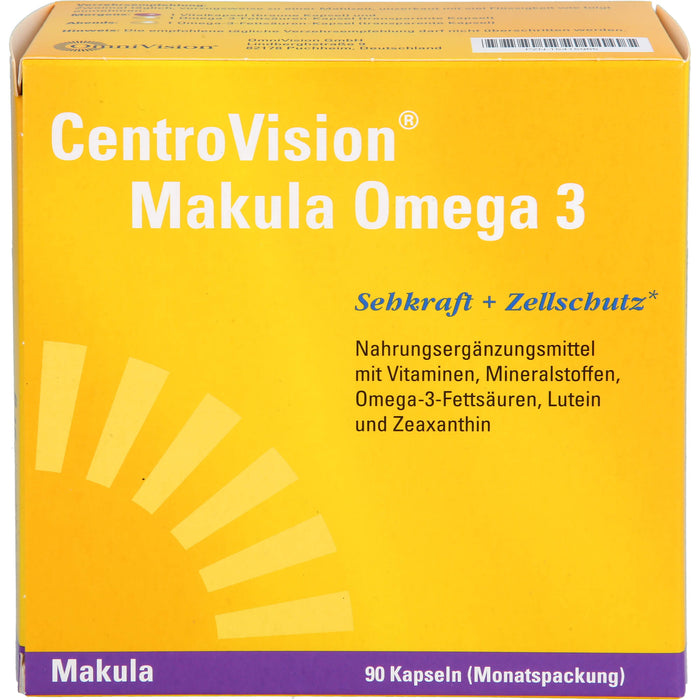 CentroVision Makula Omega 3, 90 St KAP