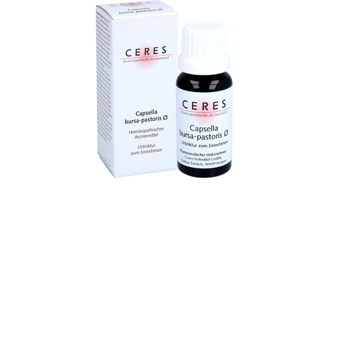 CERES Capsella bursa-pastorid ø Urtinktur, 20 ml Lösung