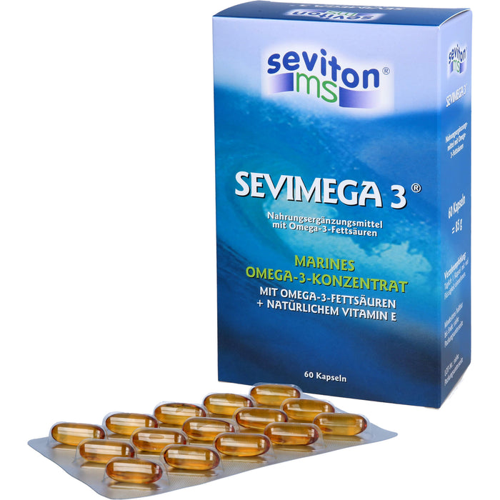 SEVIMEGA 3 Kapseln, 60 pcs. Capsules