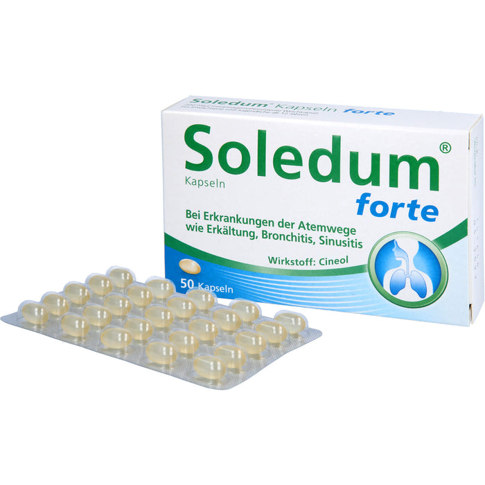 Soledum Kapseln forte, 50 pcs. Capsules