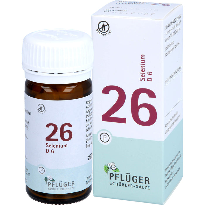 PFLÜGER Biochemie 26 Selenium D6 Tabletten, 100 pc Tablettes