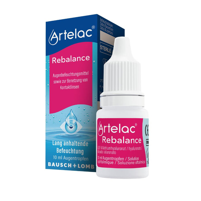 Artelac Rebalance Augentropfen Tropfflasche, 10 ml Solution