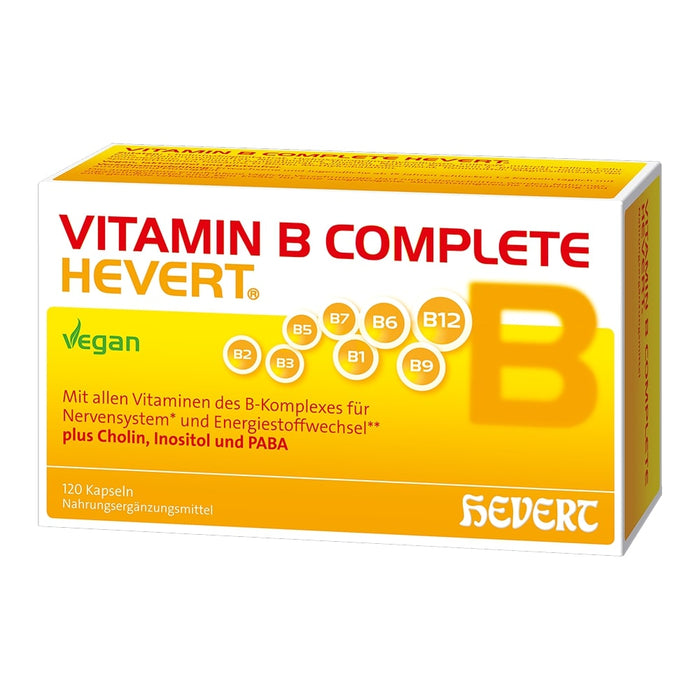 Vitamin B Complete Hevert Kapseln, 120 pc Capsules